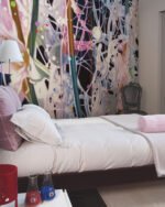 Carta Da Parati Full Weaving - Inkiostro Bianco