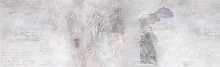 Carta Da Parati Niche - Inkiostro Bianco - immagine 3
