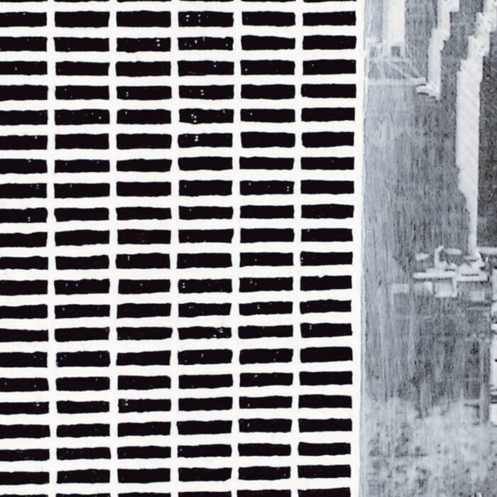 Carta Da Parati Big Apple - Inkiostro Bianco - immagine 2