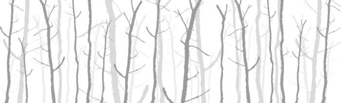 Carta Da Parati Trees 2014 - Inkiostro Bianco - immagine 3