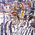 Carta Da Parati  Decodificazione 03 - Inkiostro Bianco - immagine 2