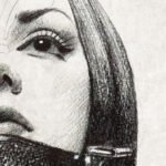 Carta Da Parati Special Edition Etherea II - Inkiostro Bianco - immagine 2