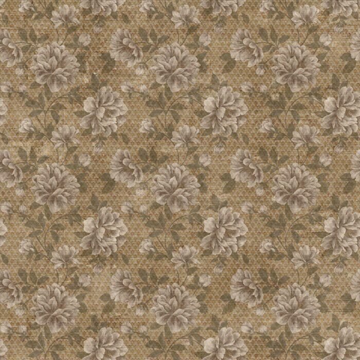 Carta Da Parati Flora - Inkiostro Bianco - immagine 4