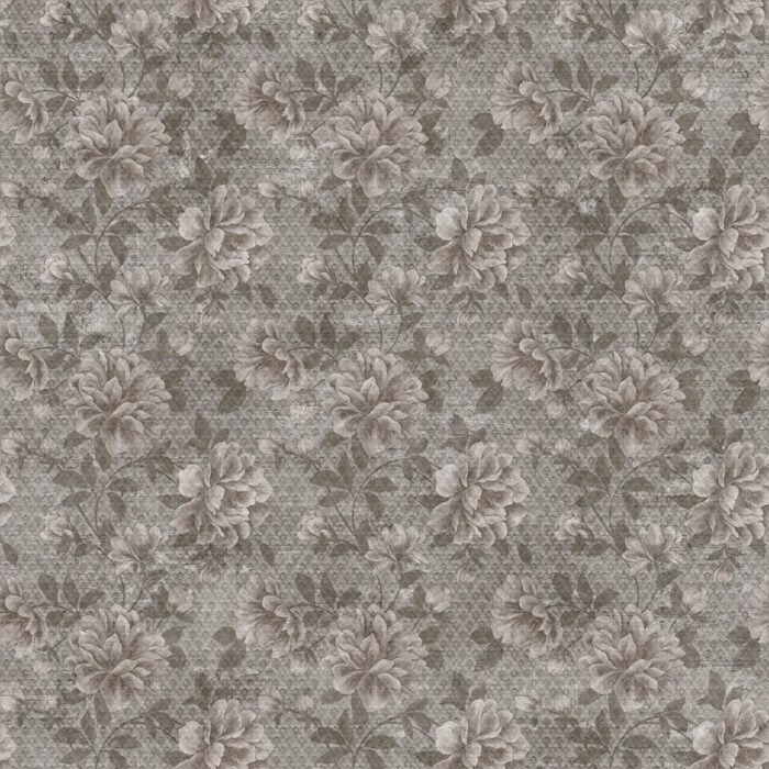 Carta Da Parati Flora - Inkiostro Bianco - immagine 3