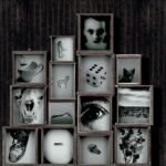 Carta Da Parati Drawers - Inkiostro Bianco - immagine 4