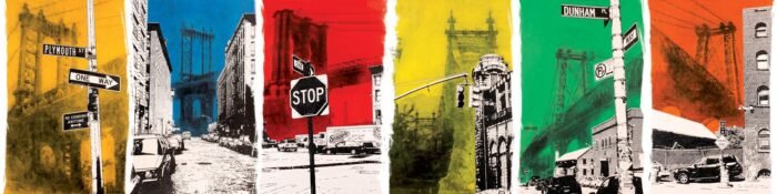 Carta Da Parati Manhattan - Inkiostro Bianco - immagine 3