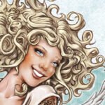 Carta Da Parati Daria - Inkiostro Bianco - immagine 2