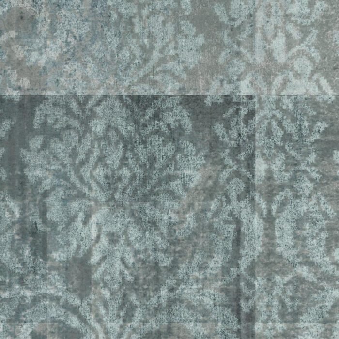 Carta Da Parati Avenue Broccato - Inkiostro Bianco - immagine 2