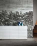 Carta Da Parati Jungle - Inkiostro Bianco