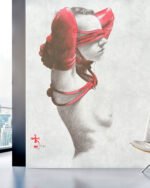 Carta Da Parati Special Edition Maia II - Inkiostro Bianco