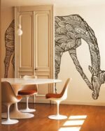 Carta Da Parati Wild Giraffe - Wall&Decò