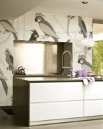 Carta Da Parati Funny Parrots - Wall&Decò