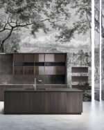 Carta Da Parati Vanity - Inkiostro Bianco