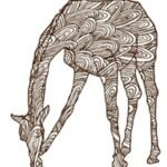 Carta Da Parati Wild Giraffe - Wall&Decò - immagine 2