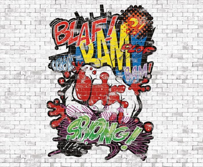 Carta da Parati Bam Sock - Londonart - immagine 2