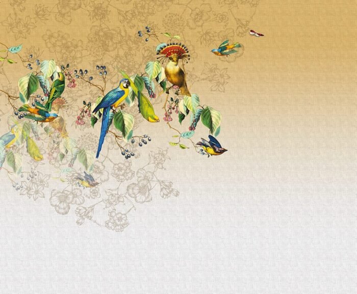Carta da Parati Valery's Parrot - Londonart - immagine 2