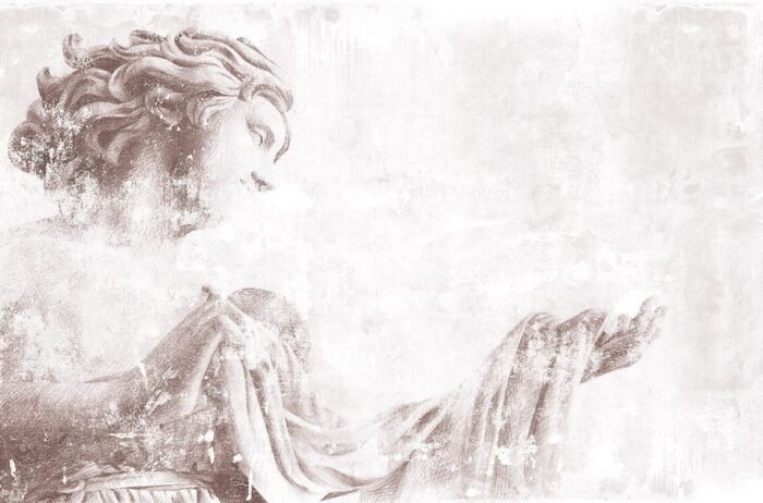 Carta da Parati White Angel - Londonart - immagine 3