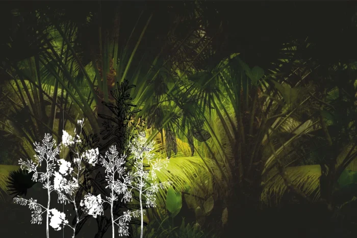 Carta Da Parati Palms - Glamora - immagine 2