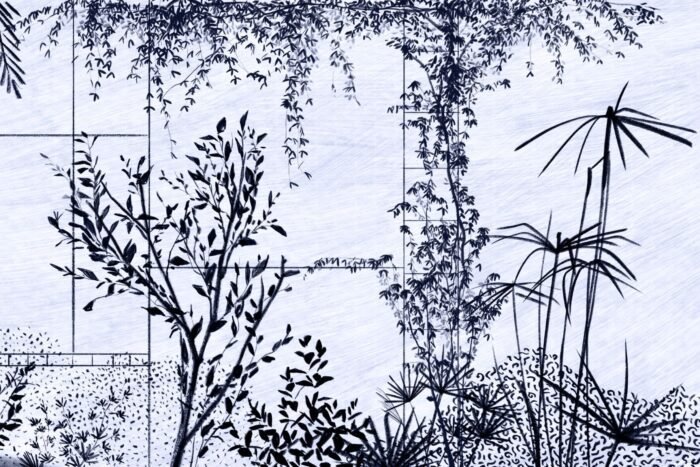 Carta Da Parati Bosco Silente - Glamora - immagine 2