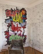 Carta da Parati Bam Sock - Londonart