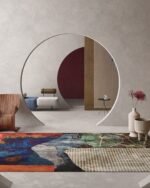 Ambra Rug 200x200cm WRGBOI2101 - Inkiostro Bianco - Image 2