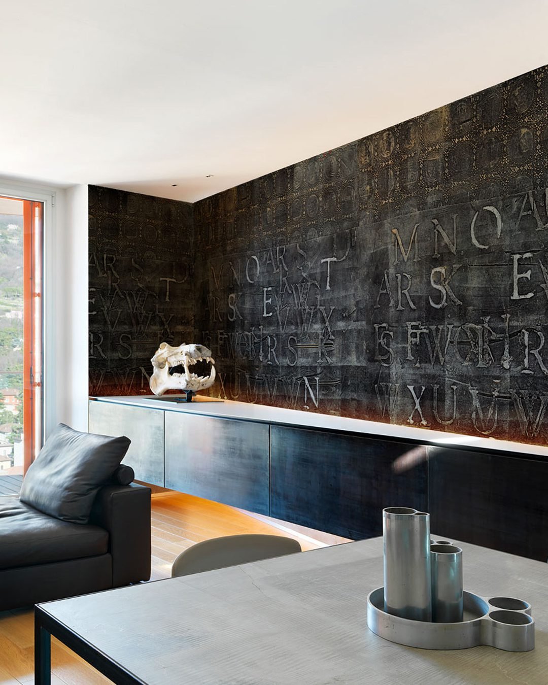 ARS_INKICXA18_AMB Carta Da Parati Ars - Inkiostro Bianco - immagine 1