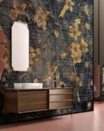 Carta Da Parati Autumn Poetry - Inkiostro Bianco