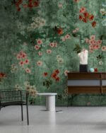 Carta Da Parati Bloom - Inkiostro Bianco