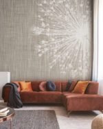 Carta Da Parati Breath - Inkiostro Bianco