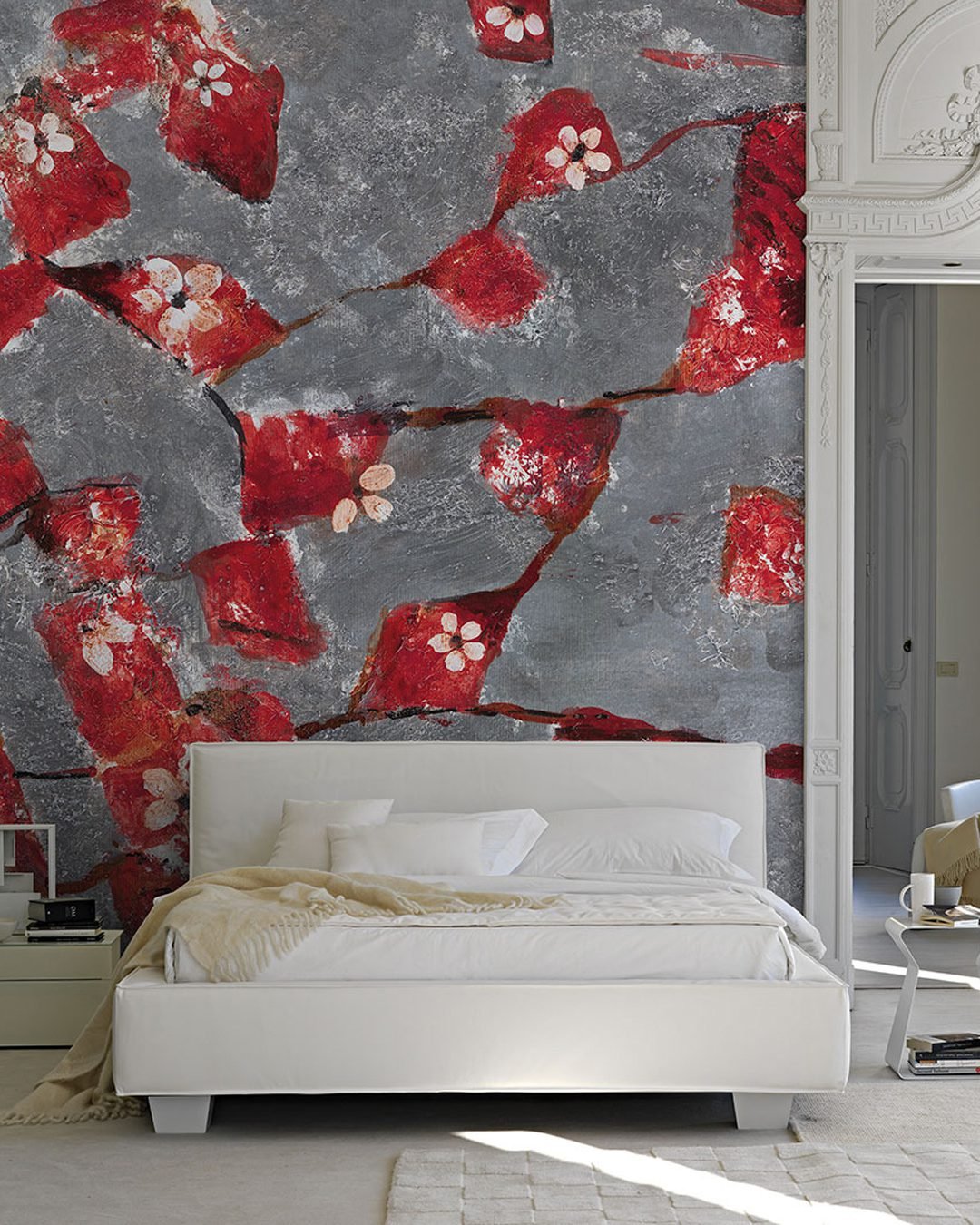 CARDINAL_INKIRZV1601_AMB Carta Da Parati Cardinal - Inkiostro Bianco - immagine 1