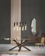 Carta Da Parati Cnosso - Inkiostro Bianco