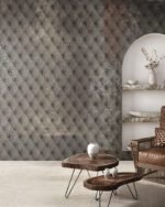 Carta Da Parati Costura - Inkiostro Bianco