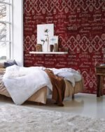 Carta Da Parati Cottage - Inkiostro Bianco