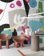 Carta Da Parati Easy Games - Inkiostro Bianco