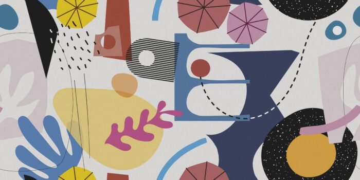 Carta Da Parati Easy Games - Inkiostro Bianco - immagine 2
