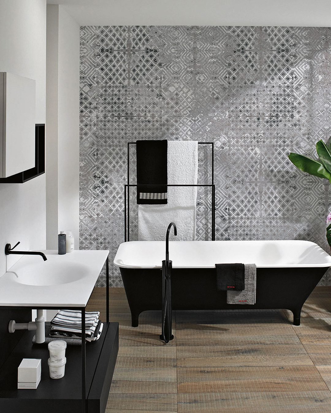 ENGRAVED_INKEDFU1602_AMB Carta Da Parati Engraved - Inkiostro Bianco - immagine 1