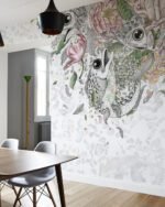 Carta Da Parati Fishes - Inkiostro Bianco