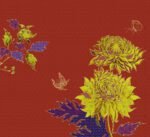 Carta Da Parati Flamboyant - Inkiostro Bianco - immagine 2