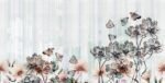 Flowerlines Wallpaper - Inkiostro Bianco - Image 2