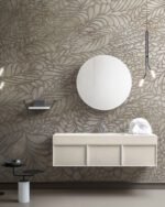 Carta Da Parati Fossil - Inkiostro Bianco