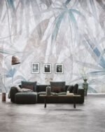 Carta Da Parati  Frosty - Inkiostro Bianco