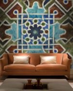 Carta Da Parati Giardino all’imbrunire - Inkiostro Bianco