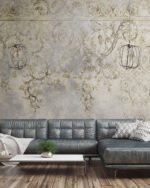 Carta Da Parati Glory - Inkiostro Bianco