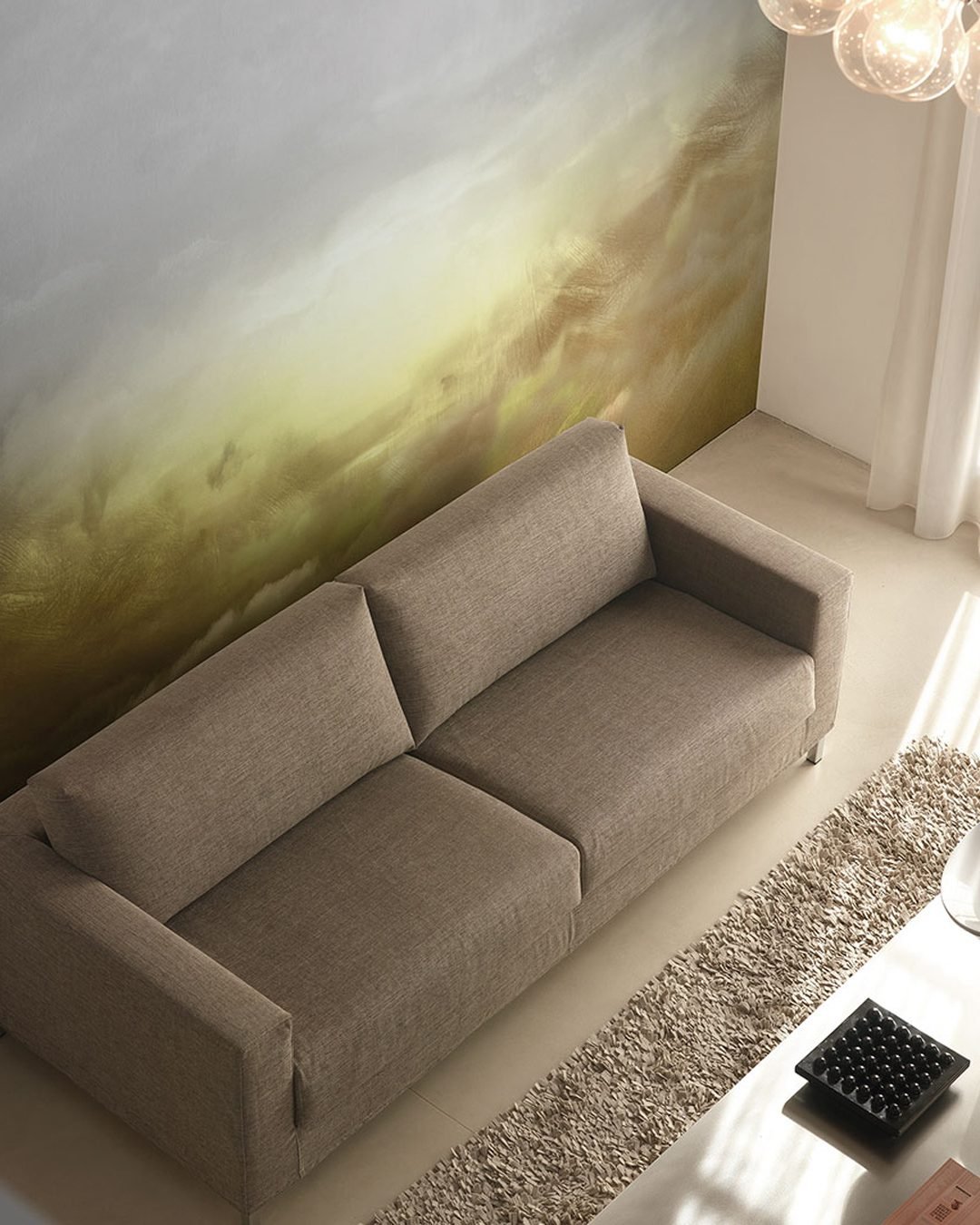 HESPER_INKEDFN16_AMB Carta Da Parati Hesper - Inkiostro Bianco - immagine 1