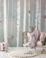 Carta Da Parati Hide And Seek - Inkiostro Bianco