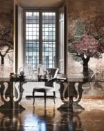 Carta Da Parati Hydra - Inkiostro Bianco