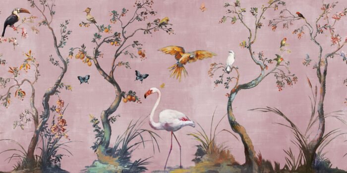 Carta Da Parati Special Edition Ibis - Inkiostro Bianco - immagine 7