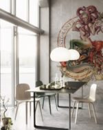 Carta Da Parati Incanto di mare - Inkiostro Bianco