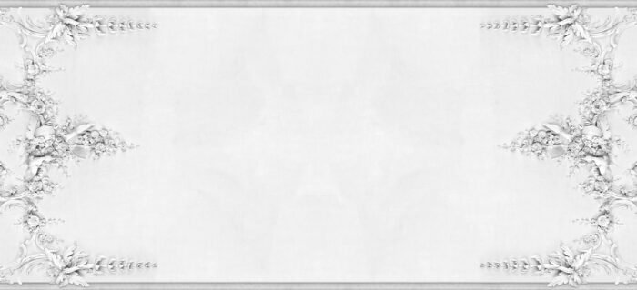 Carta Da Parati Real Putties - Inkiostro Bianco - Image 3