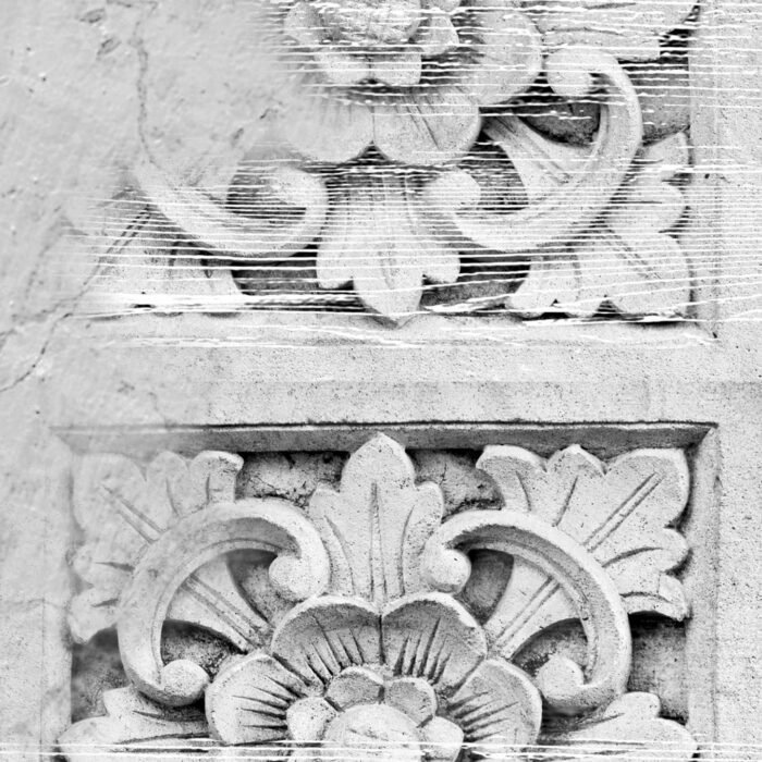 Carta Da Parati Pantheon - Inkiostro Bianco - Image 2